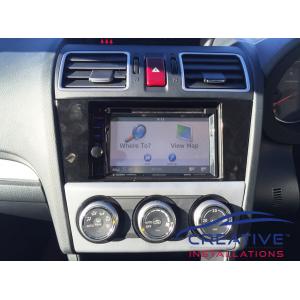 Impreza Kenwood GPS Navigation System