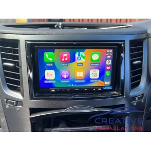 Subaru Liberty Apple CarPlay