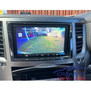 Subaru Liberty Reverse Camera