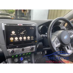 Outback Sony Car Stereo Upgrade