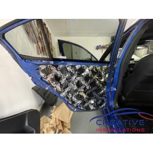 WRX Dynamat Sound Deadening