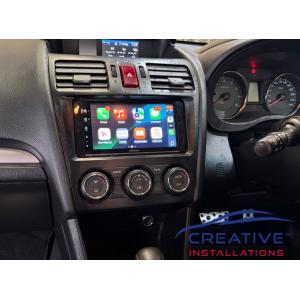 Subaru XV Apple CarPlay Car Stereo