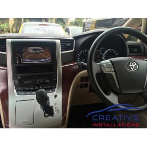 Alphard GPS Navigation System