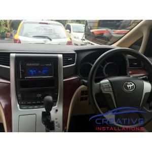 Alphard GPS Navigation System