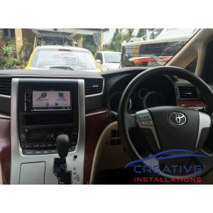 Alphard GPS Navigation System