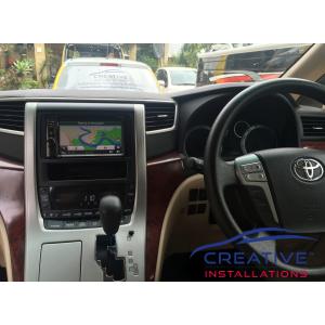 Alphard GPS Navigation System