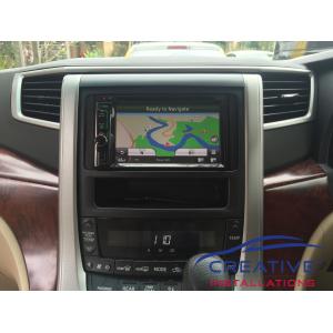 Alphard GPS Navigation System