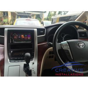 Alphard GPS Navigation System