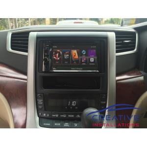 Alphard GPS Navigation System