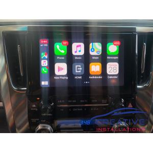 Alphard Apple CarPlay Upgrade