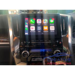 Alphard CarPlay Upgrade