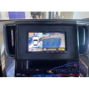 Alphard reversing camera