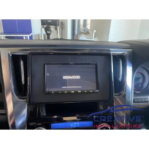 Alphard Kenwood Car Stereo Upgrade
