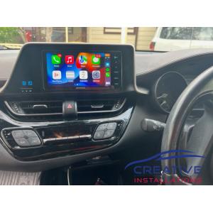 C-HR Apple CarPlay