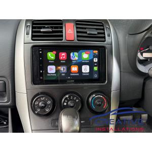 Corolla Calibre ELITE 7W Head Unit Corolla Apple CarPlay