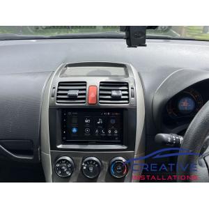 Corolla 2009 car stereo upgrade