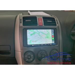 Corolla Apple CarPlay Sony Car Stereo