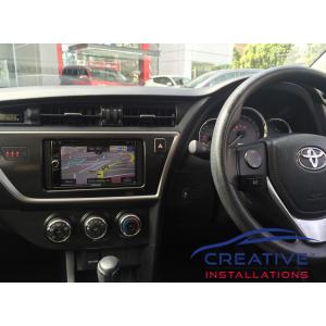 Corolla GPS Navigation System