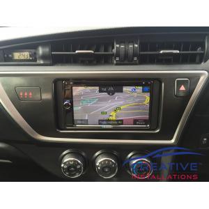 Corolla GPS Navigation System