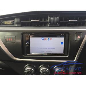 Corolla GPS Navigation System