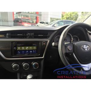 Corolla GPS Navigation System