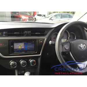 Corolla GPS Navigation System