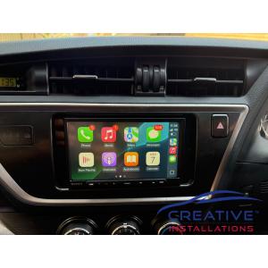 Corolla Sony Apple CarPlay Head Unit Corolla Sony Apple CarPlay Head Unit