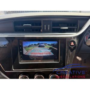 Corolla reversing camera