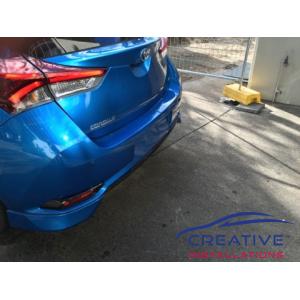 Corolla Reverse Parking Sensors