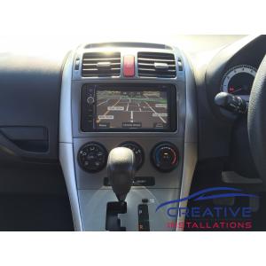 Corolla GPS Navigation System