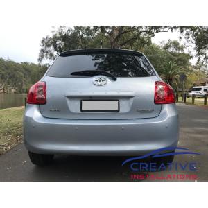 Corolla Reverse Parking Sensors