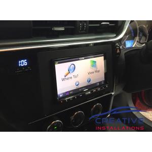 Corolla GPS Navigation System