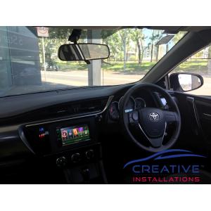 Corolla GPS Navigation System