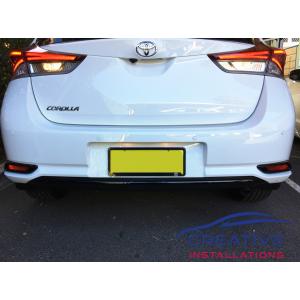 Corolla Reverse Parking Sensors