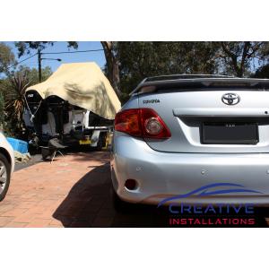 Corolla Reverse Parking Sensors