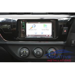 Corolla GPS Navigation System