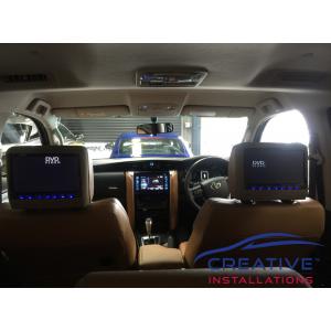 Fortuner Headrest DVD Players