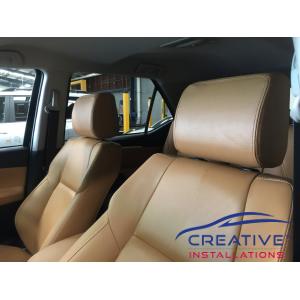 Fortuner Headrest DVD Players