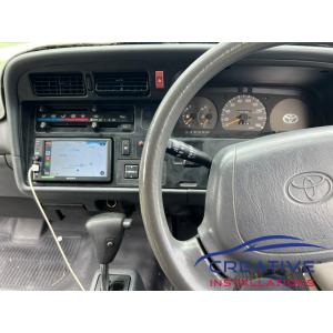 HiAce Sony XAV-AX1000 Head Unit