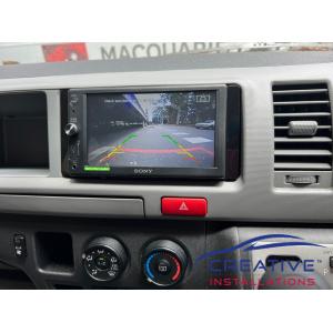 HiAce reversing camera