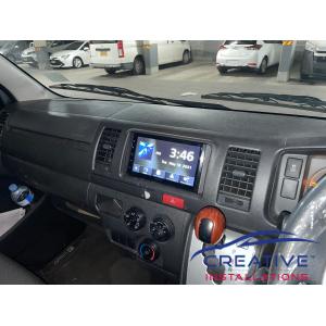 HiAce Kenwood DMX5020S Head Unit