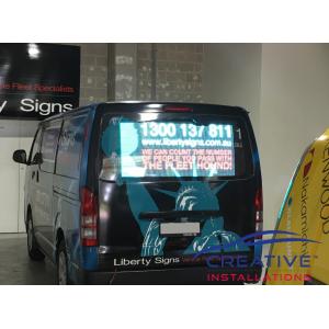 HiAce LED Digital Display Sign