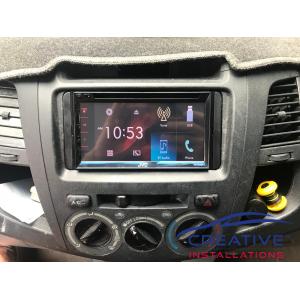 HiLux JVC KW-V340BT Head Unit