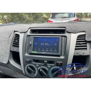 HiLux car stereo upgrade