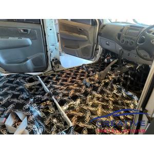 HiLux Dynamat Sound Deadening