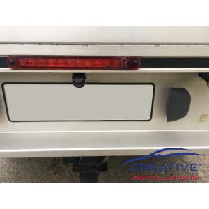 HiLux Reverse Camera Alloy Tray