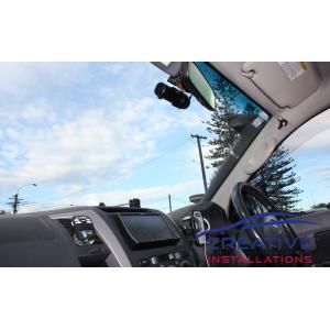 HiLux dash cam installation Sydney