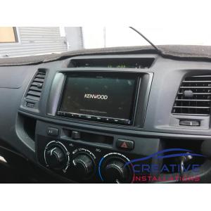 HiLux Kenwood DMX8019DABS Infotainment System