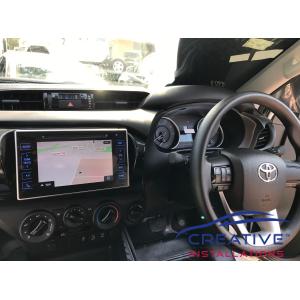 HiLux Integrated GPS Navigation System