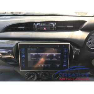 HiLux Integrated GPS Navigation System